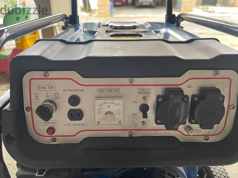 petrol generator 3500watt barely used 3