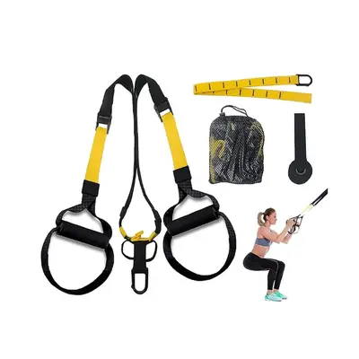 Suspension Trainer Straps, Fitness Sling with Door Anchor and Bag