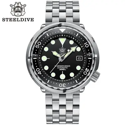 steeldive steel dive diving watches sd1975 Seiko NH35 ساعة غطس