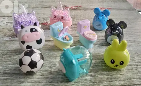 cute kids pencils sharpeners