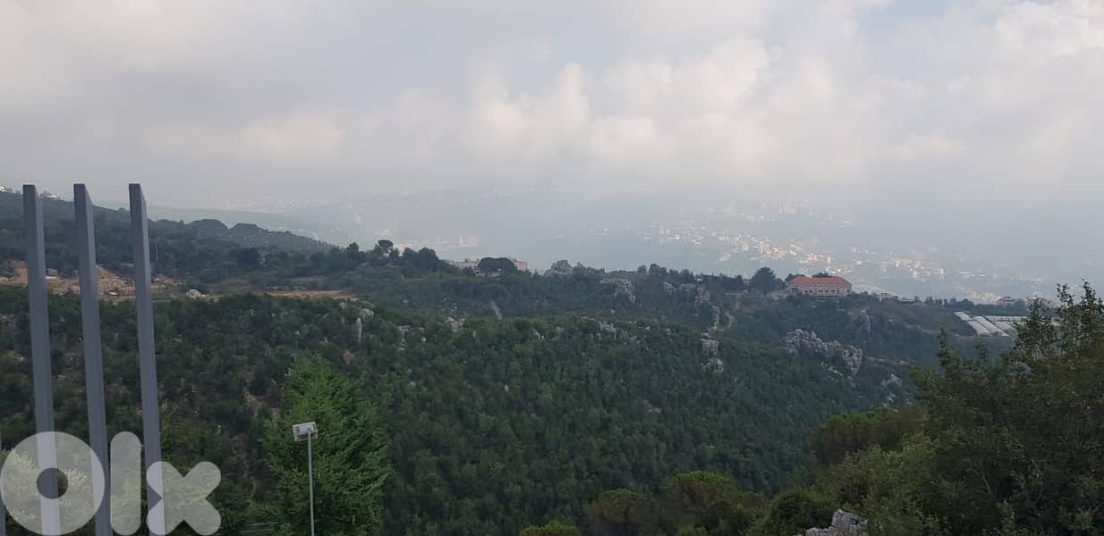 L13860-Land With Amazing View and Building Permit for Sale in Ajaltoun 0
