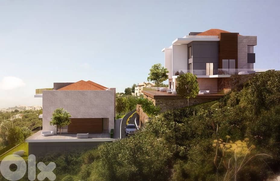 L13860-Land With Amazing View and Building Permit for Sale in Ajaltoun 3