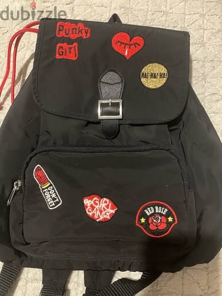Black backpack for women 4