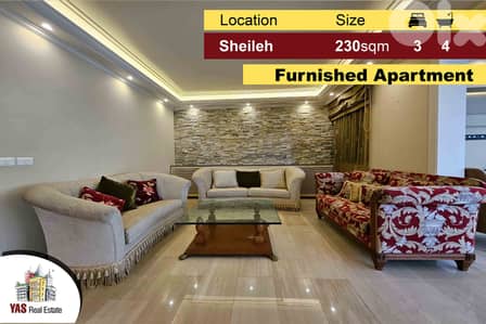 Sheileh 230m2 | Super Luxury |Open View | Unique | Furnished | TO/MY |