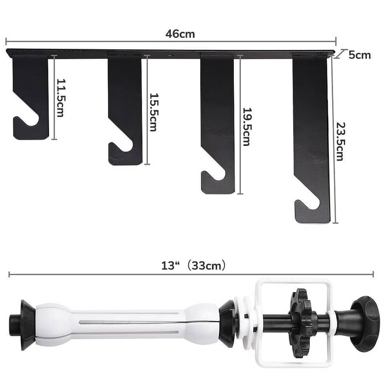 Godox B-4W – Manual Background Stand with 4 Bars 4