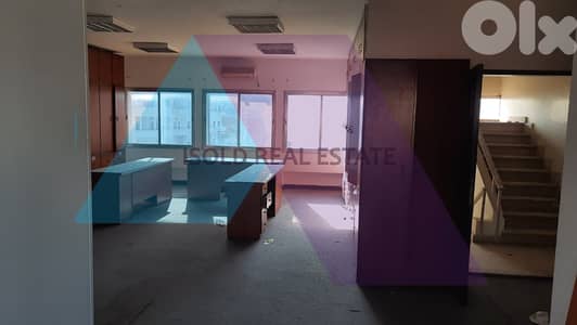 200 m2 Floor/Office+open sea view for rent in Jounieh Souk- سوق جونيه