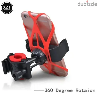 Motorcycle Phone Holder Anti Slide Stand Mount Mobile Cellphone GPS