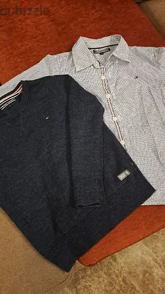 Original Tommy Hilfiger shirt and pull