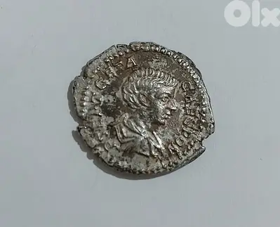Geta ancient Roman Ceasar Son Septimus Severus silver coin year 200 AD