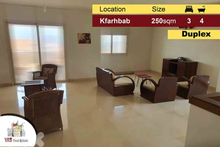 Kfarhbab 250m2 | Duplex | Open View | Luxury | YV |