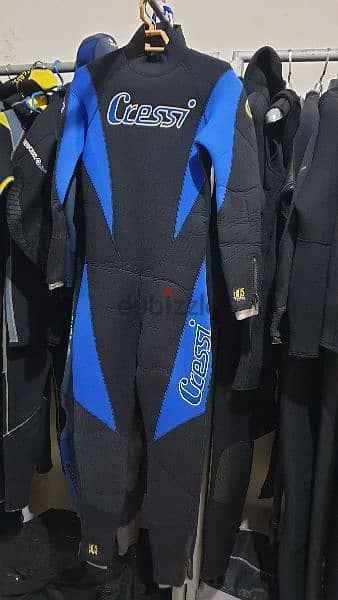 3mm, freedive only European scuba 7