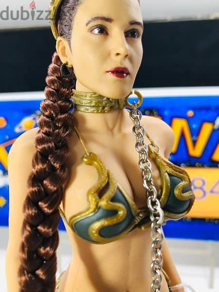 1/6 Vintage Figure Figurine Doll Star Wars PRINCESS LEIA Gold Bikini 5