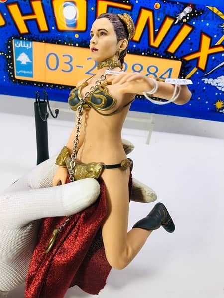 1/6 Vintage Figure Figurine Doll Star Wars PRINCESS LEIA Gold Bikini 8
