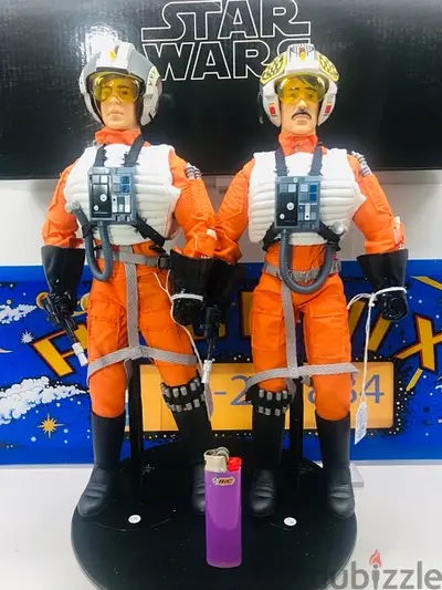 1/6 Figure Figurine Doll Star Wars X-WING PILOTS X2 BIGGS & WEDGE 1/6 Figure Figurine Doll Star Wars X-WING PILOTS X2 BIGGS & WEDGE