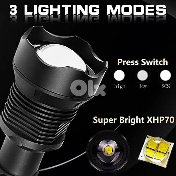 XHP70 Flash Light 3
