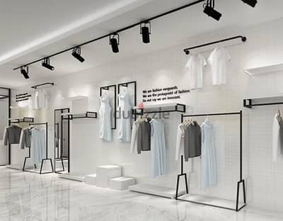 Prime restaurant or gallery or showroom with outdoor