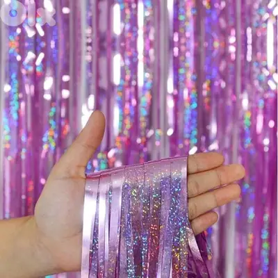 party foil curtain