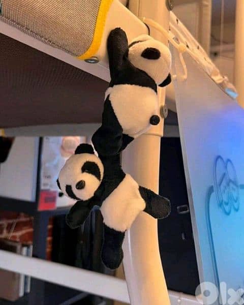 cute plush panda magnet 4