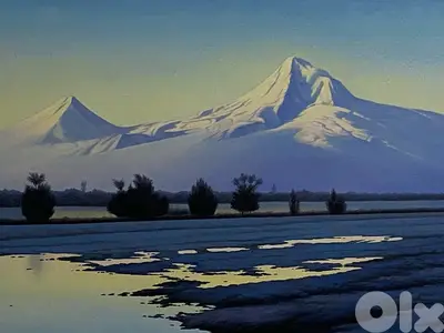 Painting of Mount Ararat