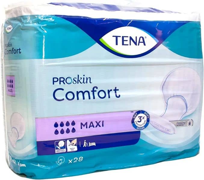 TENA comfort maxi pads 0