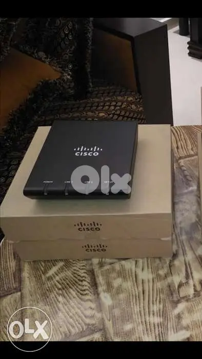 3  cisco ATA 187 + cisco phone and 2 routers