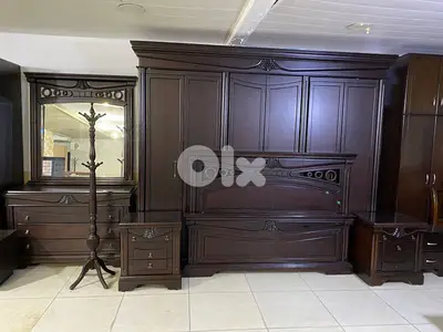 أوضة نوم خشب شغل (KABALAN HOME) مستعملة بحاله ممتازه