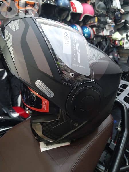 helmet Ls2 Scope modular duel visor weight 1750 size xL 5