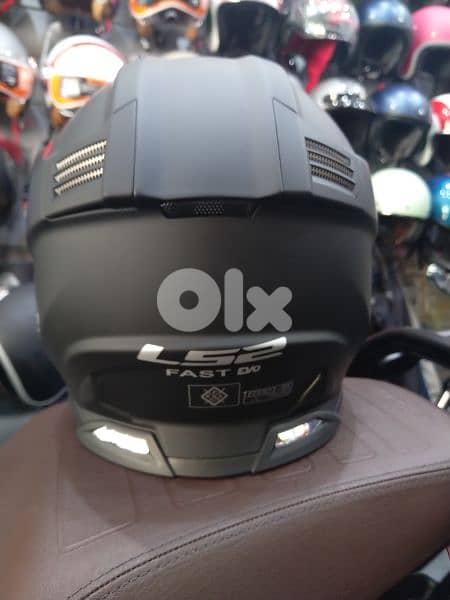 helmet Ls2 Fast evo size xL weight 1280 color matt black 3