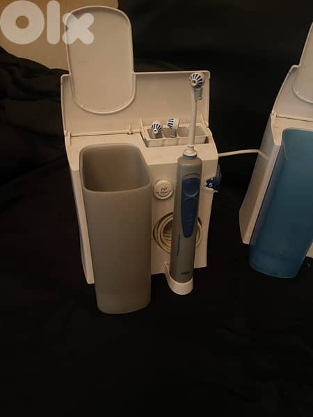 BRAUN Oral B water floss and tooth brush 1