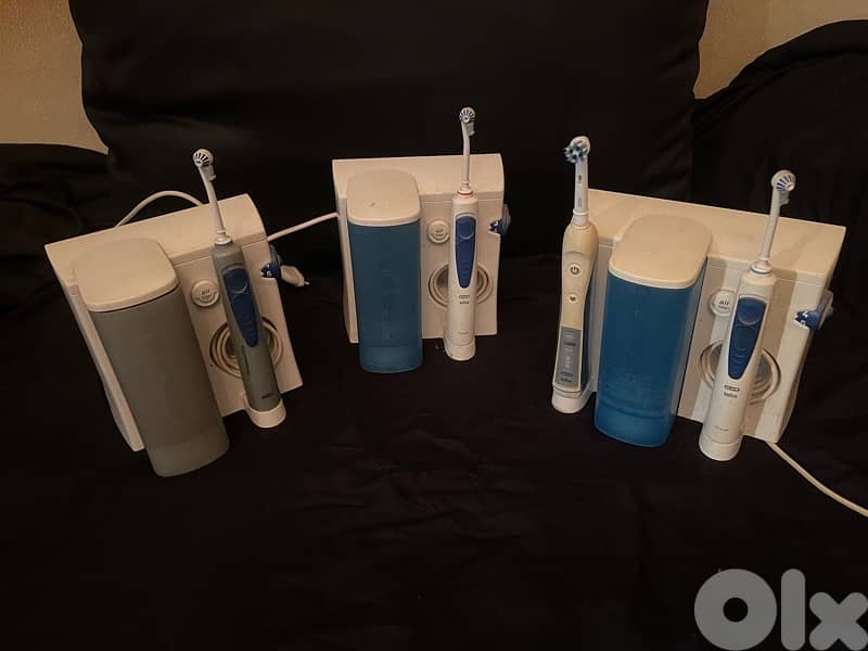 BRAUN Oral B water floss and tooth brush 8