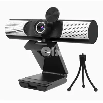 AIRCOVER 1080P Webcam with Stereo Mic, Speaker/4$ delivery