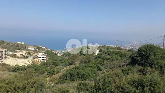 1870m Land Sea View zone 25/50 Villa Eddeh Batroun