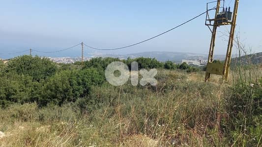 1870m Land Sea View zone 25/50 Villa Eddeh Batroun