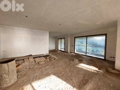 630 SQM Duplex in Rabieh with Breathtaking Sea & Mountain View