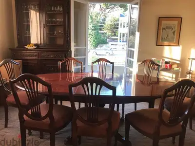Regency Dining table with 8 chairs Regency Dining table with 8 chairs