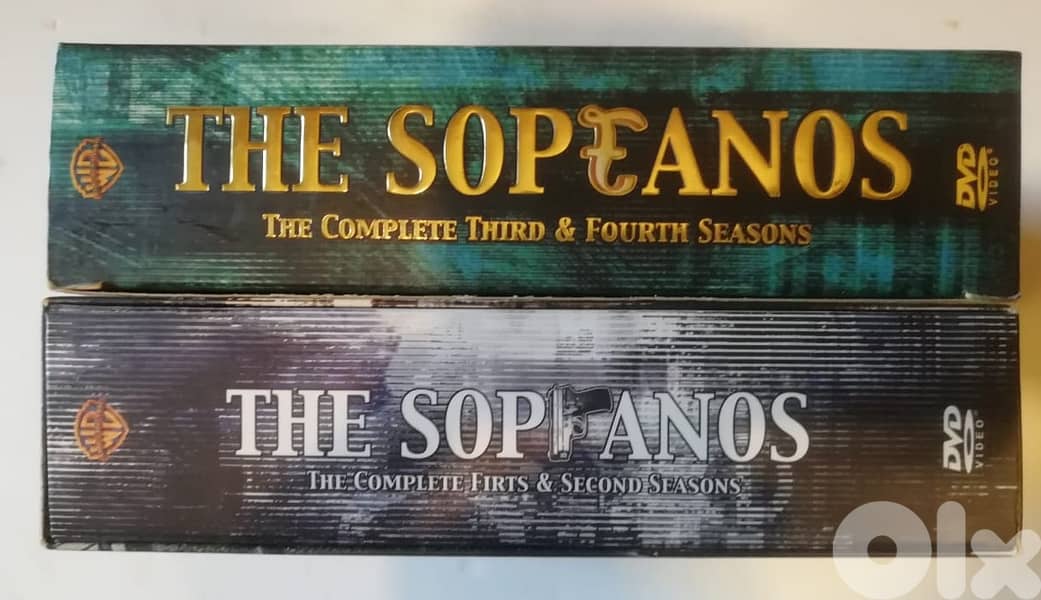 The sopranos seasons 1 to 4 in 2 original dvds box sets 1