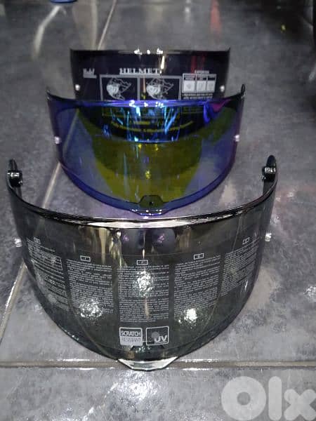 helmet Ls2 storm duel visor weight 1530 size xL,L 9
