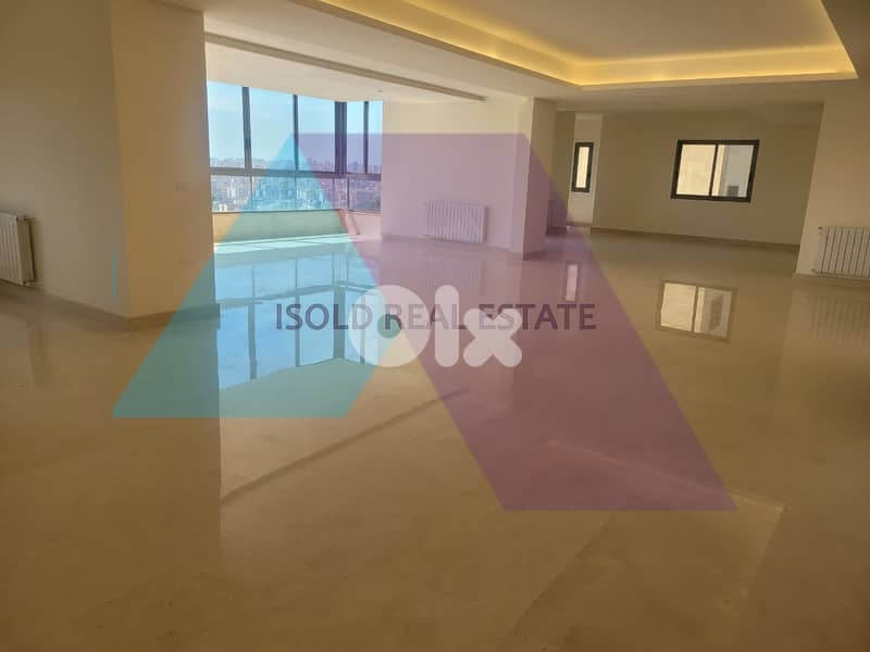 Brand new 385 m2 apartment having an open view for sale in Hazmieh 0
