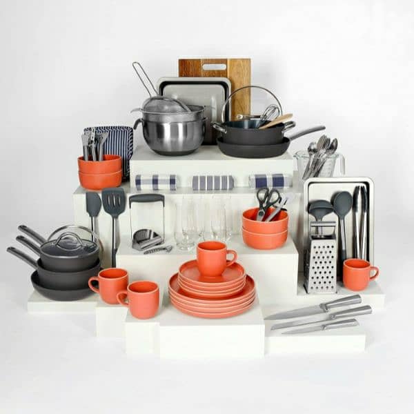Noah's Box 70+ Piece Premium Kitchen Starter Kit/ 6$ delivery 0