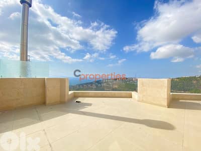 Apartment For Sale in Rabweh with Terrace شقة للبيع في الربوه CPCF03