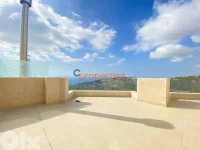 Apartment For Sale in Rabweh with Terrace شقة للبيع في الربوه CPCF03