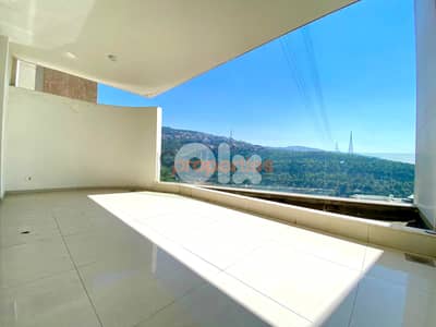 Apartment For Sale in Rabweh with Terrace شقة للبيع في الربوه CPCF01