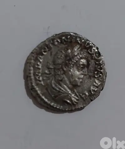 Caracalla Emperor Ancient Roman Silver Coin Rome mint year 210 AD