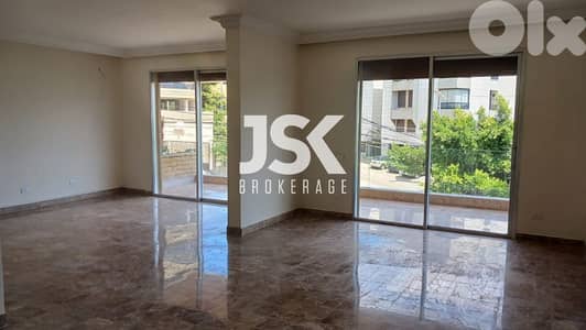 L15219-4-Bedroom Apartment With Great Green View For Rent In Mtayleb