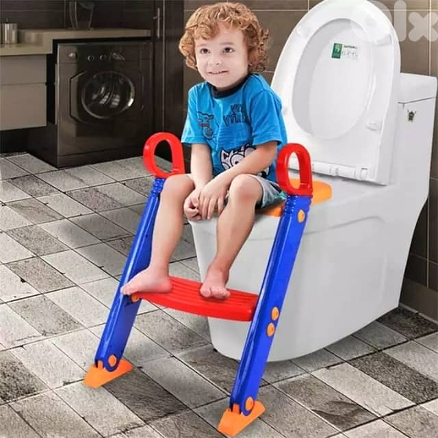 Baby Potty Training Seat With Step Stool Ladder 1