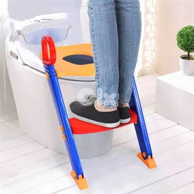 Baby Potty Training Seat With Step Stool Ladder 4