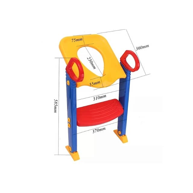 Baby Potty Training Seat With Step Stool Ladder 5