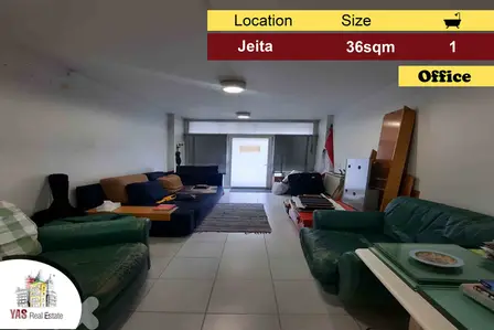 Jeita 36m2 | Office | Well Maintained | Ideal Investment | CH |