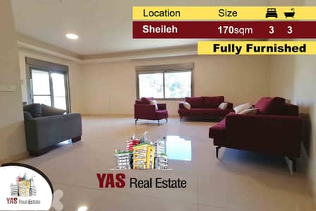 Sheileh 170m2 | Fully Furnished | Upgraded | Open View | Catch | AC |