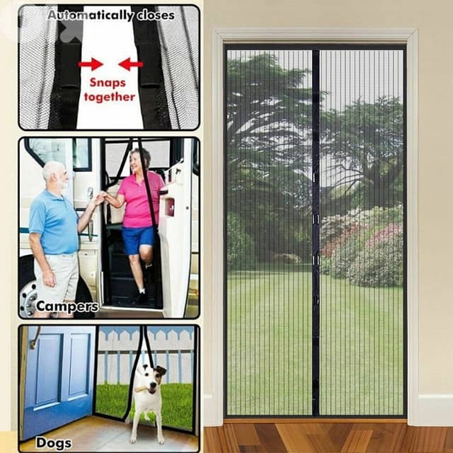 Magic Mesh Mosquito Blocker Insect Net Fly Curtain 3